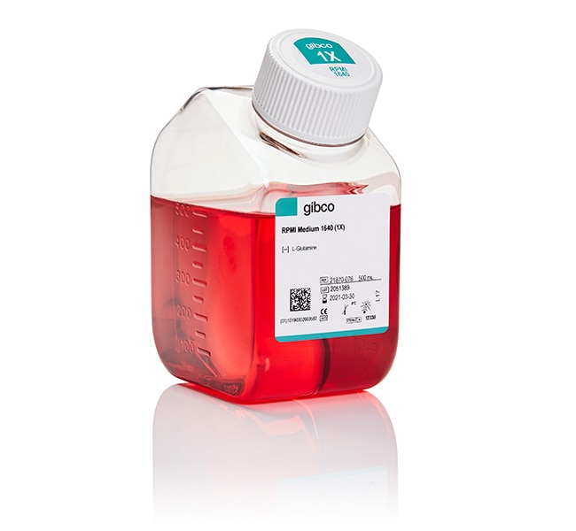 RPMI 1640 培养基，不含谷氨酰胺