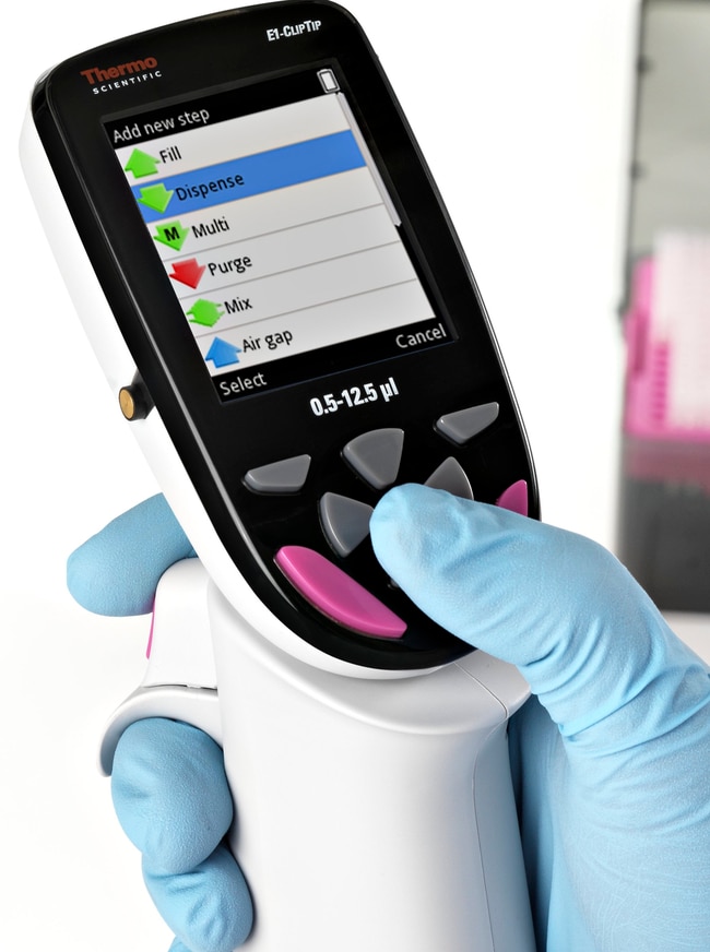 E1ClipTip™ Electronic Adjustable Tip Spacing Multichannel Equalizer Pipettes